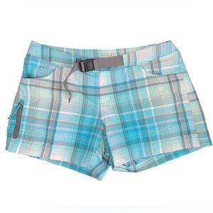 Columbia Plaid Omni Shade Sun Protection Shorts